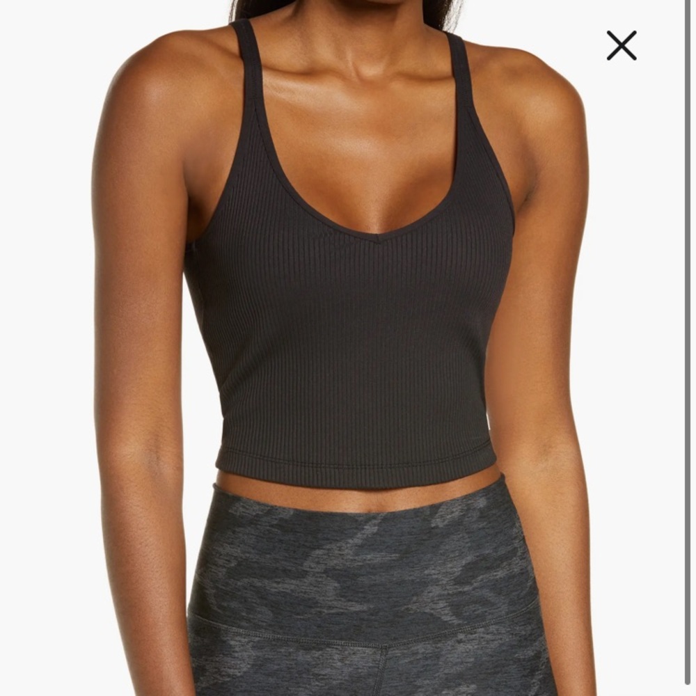 Vuori Women's Rib Crop Tank Top